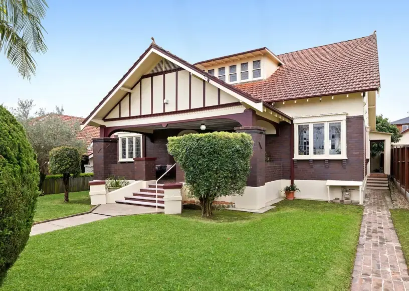 Federation-era Roselea house in Ashfield, New South Wales
